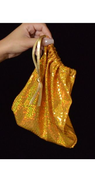 B315B - Sequin Money Bag